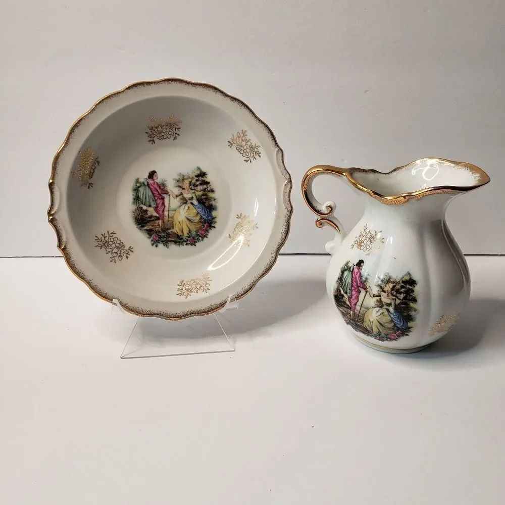 Pitcher & Wash Basin Set Made in Japan